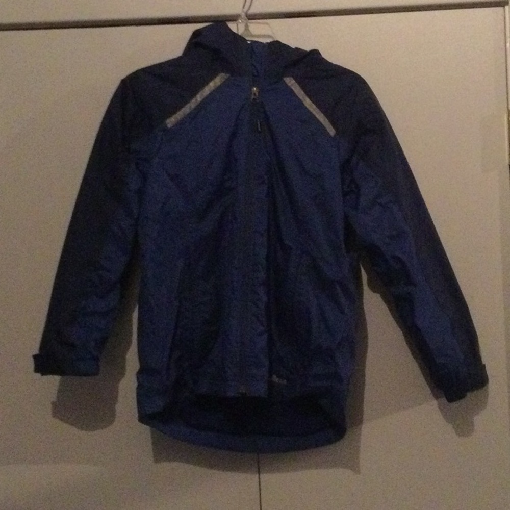 Boys LL Bean rain jacket